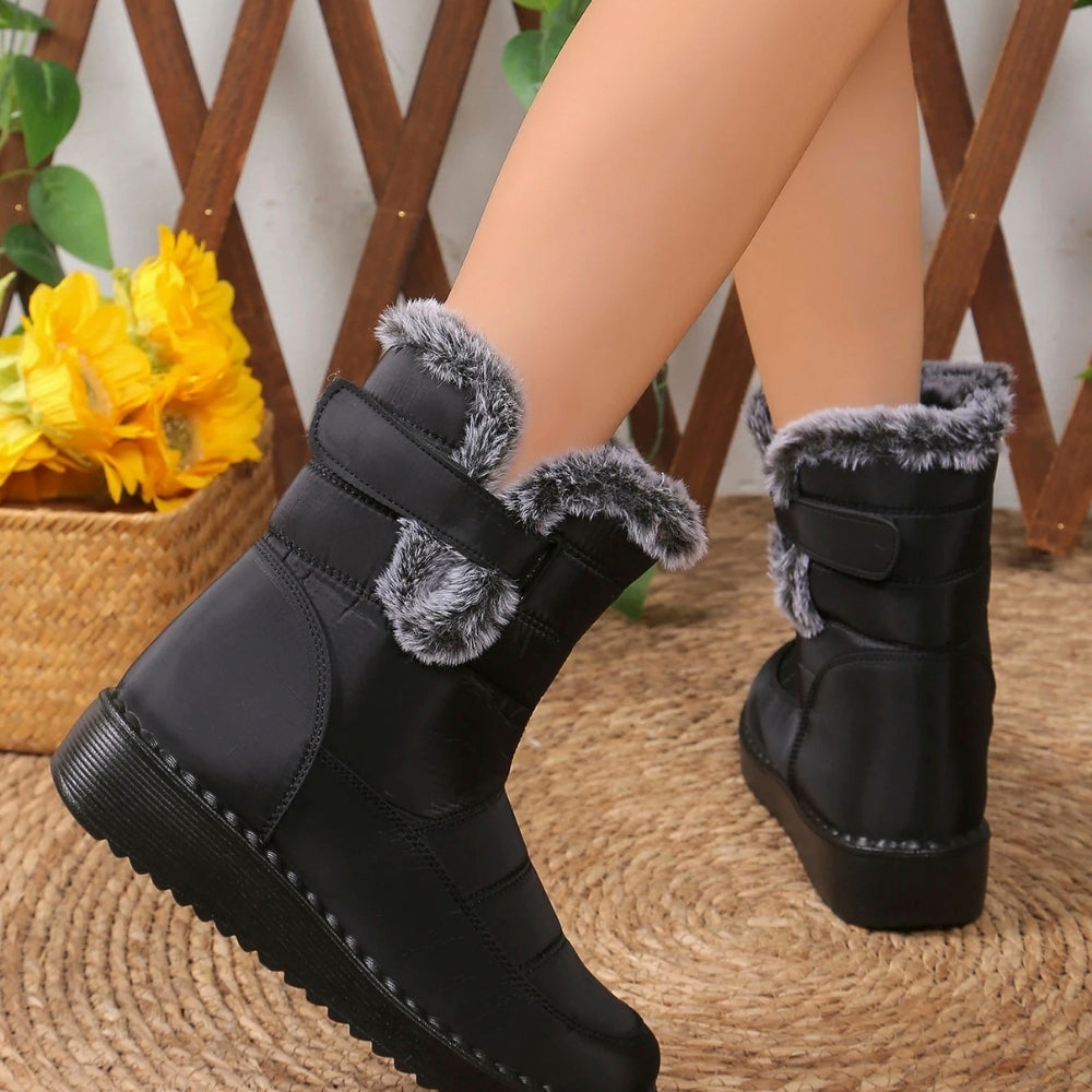 Bottes De Randonnée Femme Fourrure