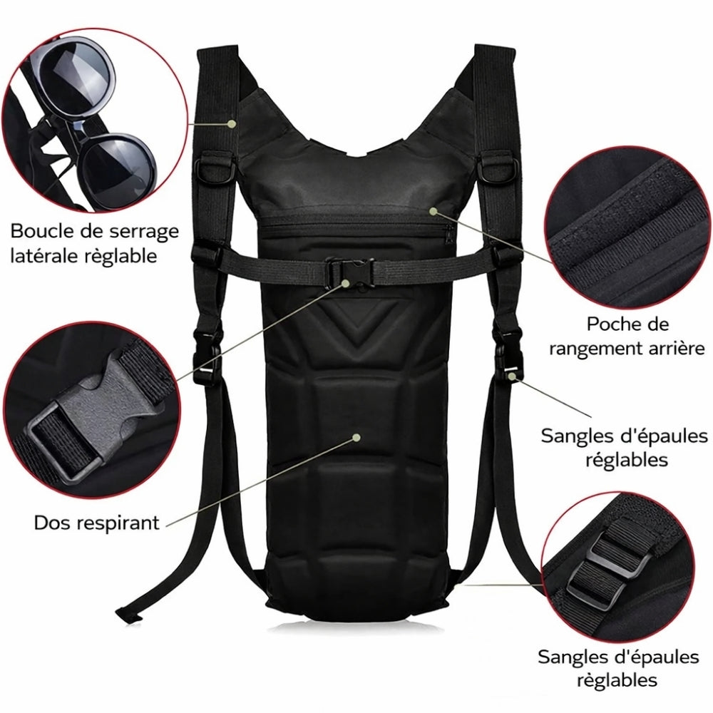 Sac De Randonnée Hydratation 3L