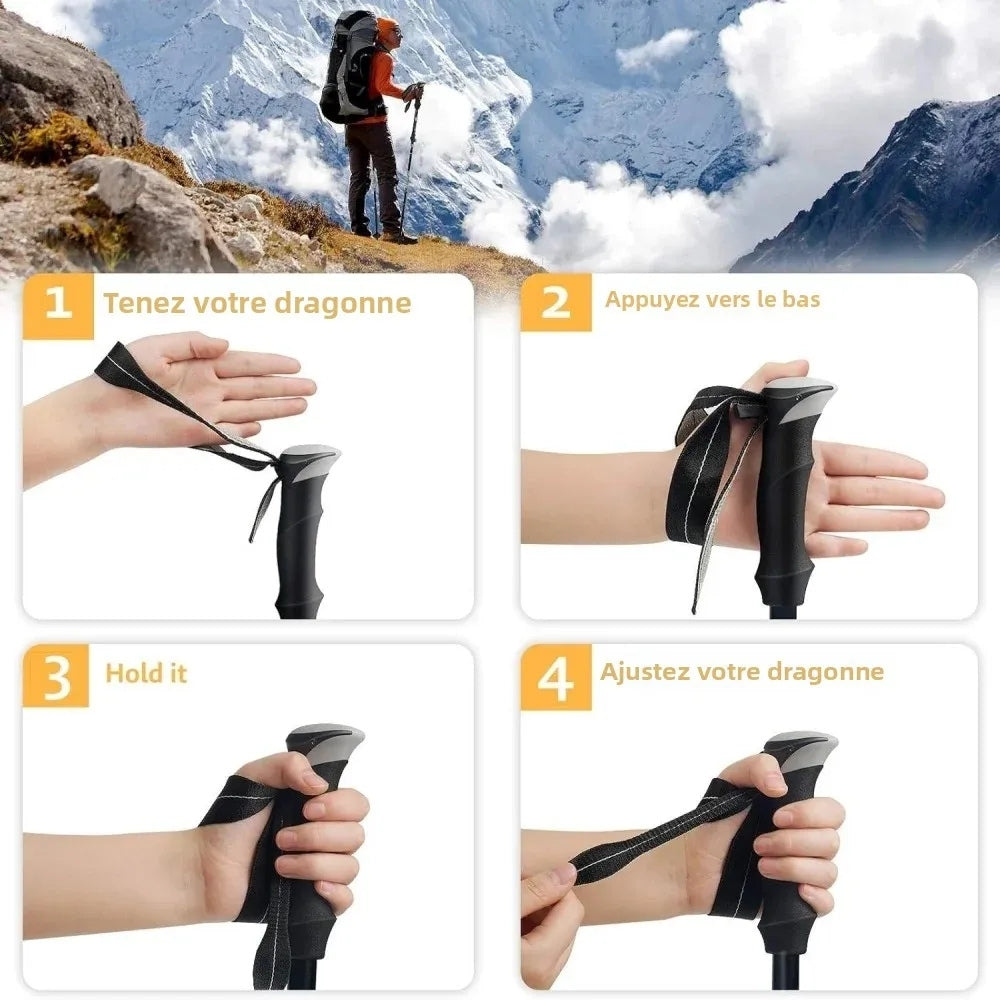 Bâton De Randonnée Super Grippe
