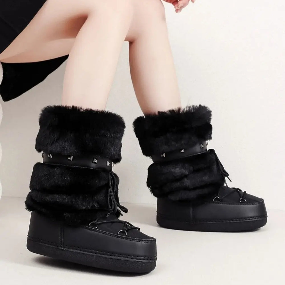 Bottes De Randonnée Femme Style MoonBoots