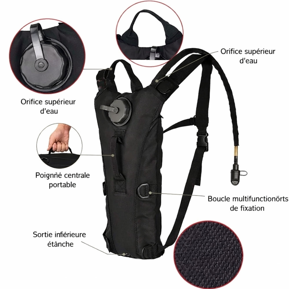 Sac De Randonnée Hydratation 3L