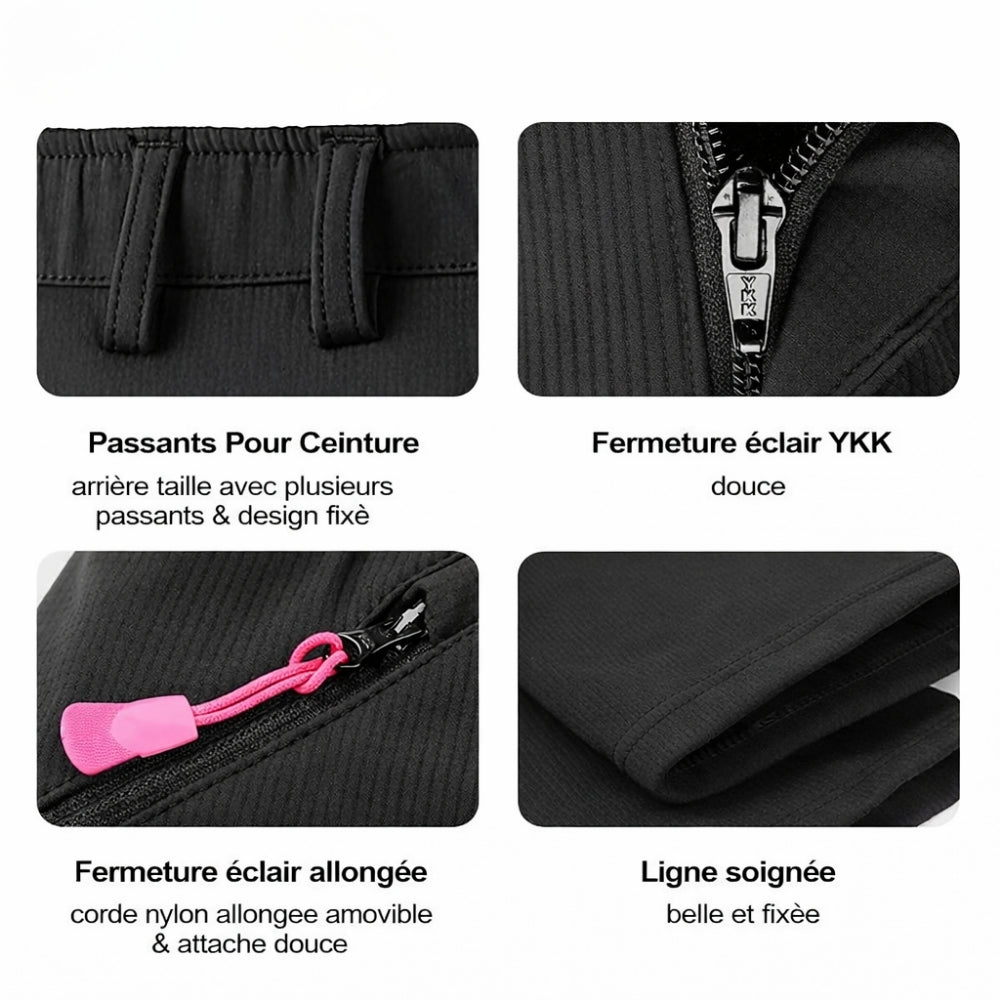 Pantalon De Randonnée Femme Multipoche