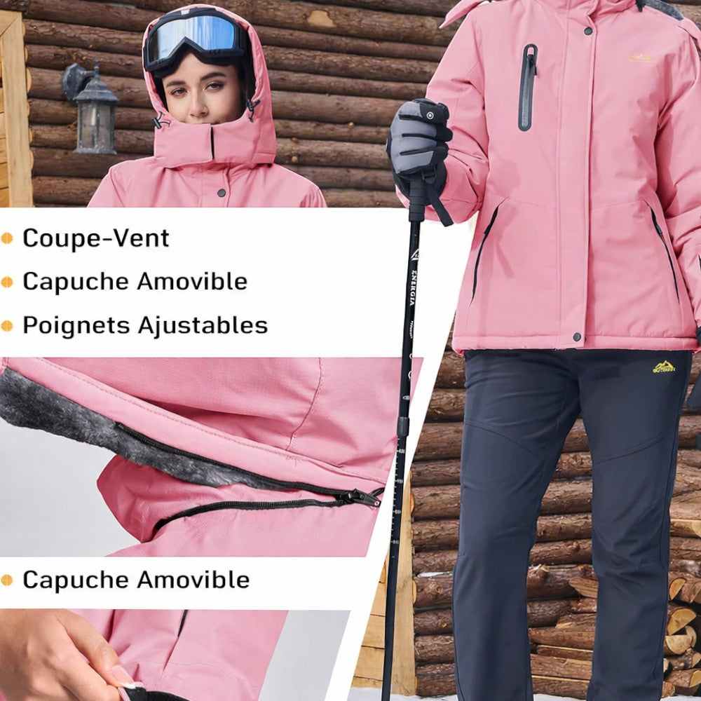 Manteau De Randonnée Grand Froid Femme
