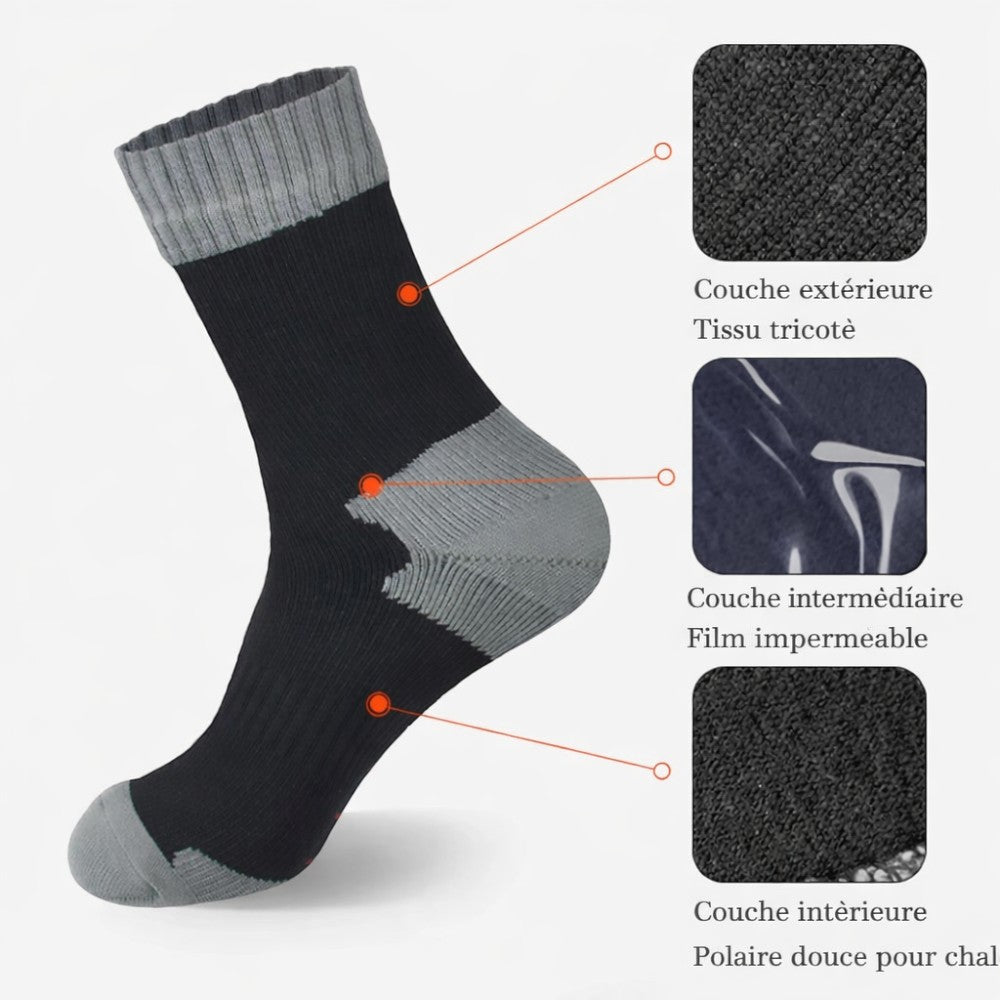 Chaussette De Randonnée Mi Longue Waterproof