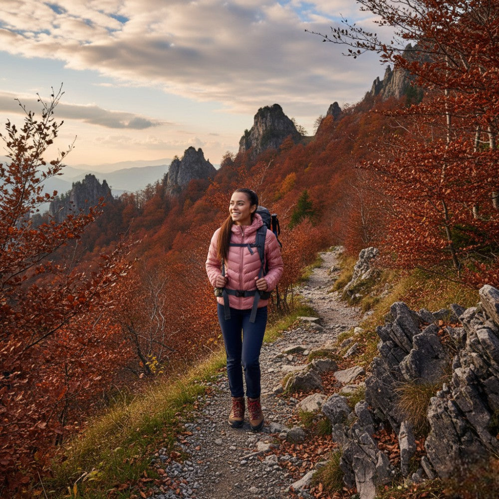 Doudoune De Randonnée Epaisse Femme