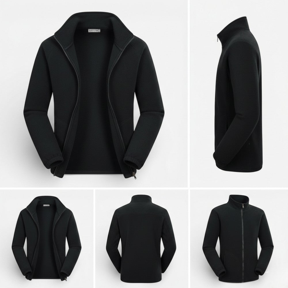 Veste Polaire De Randonnée Col Haut