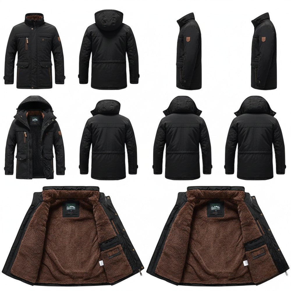 Parka De Randonnée Capuche Amovible