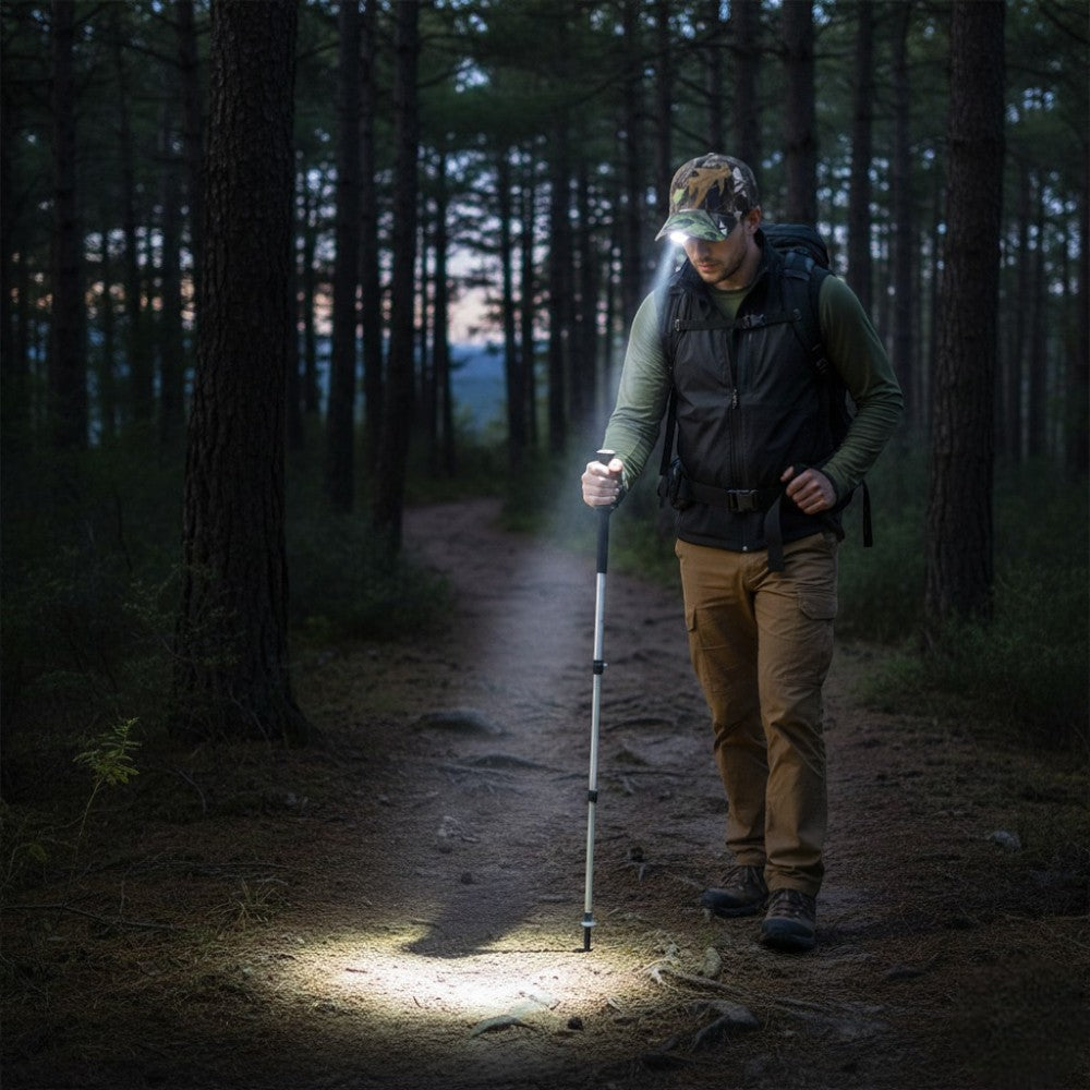 Casquette De Randonnée Lumière Intégrée