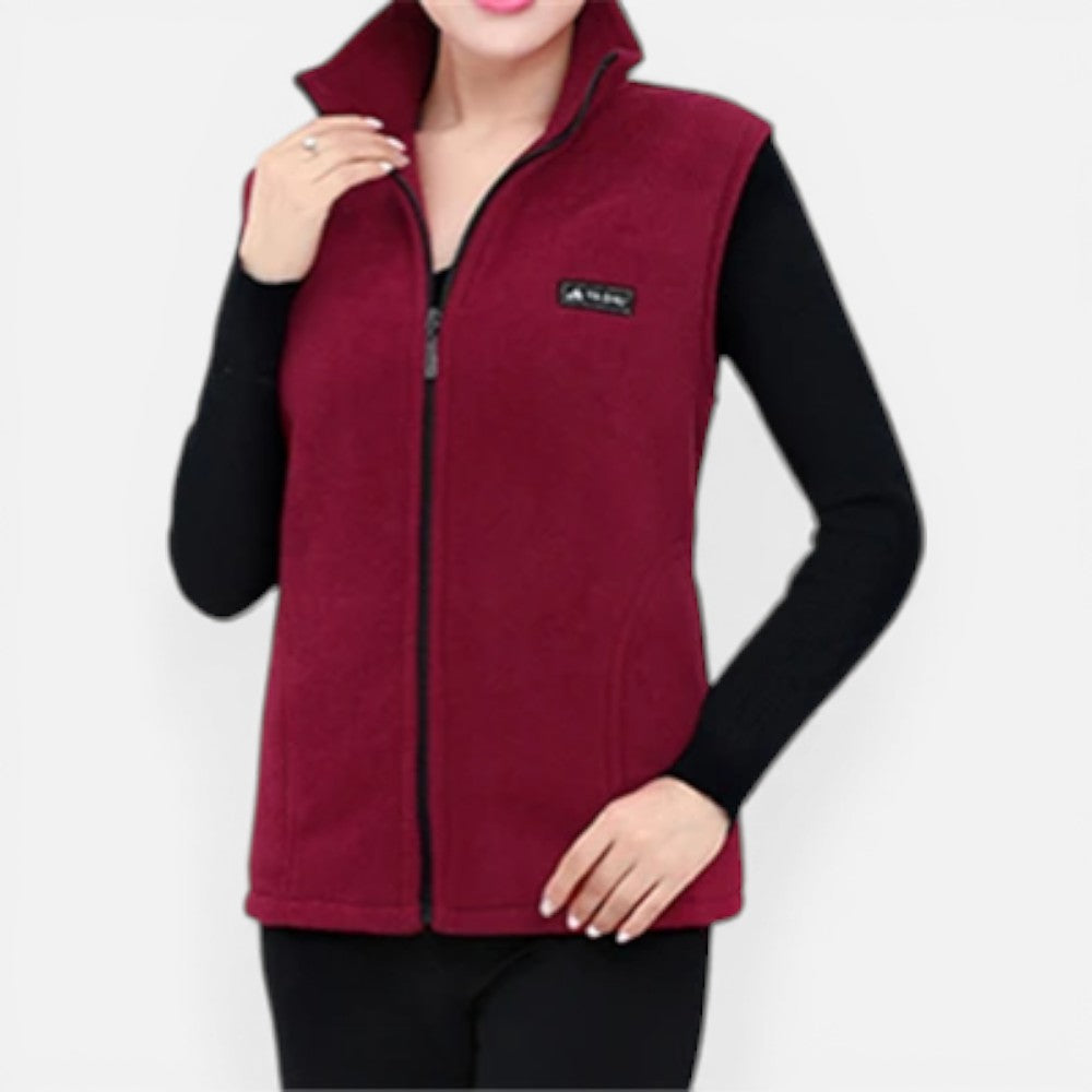 Veste Polaire Sans Manche Femme