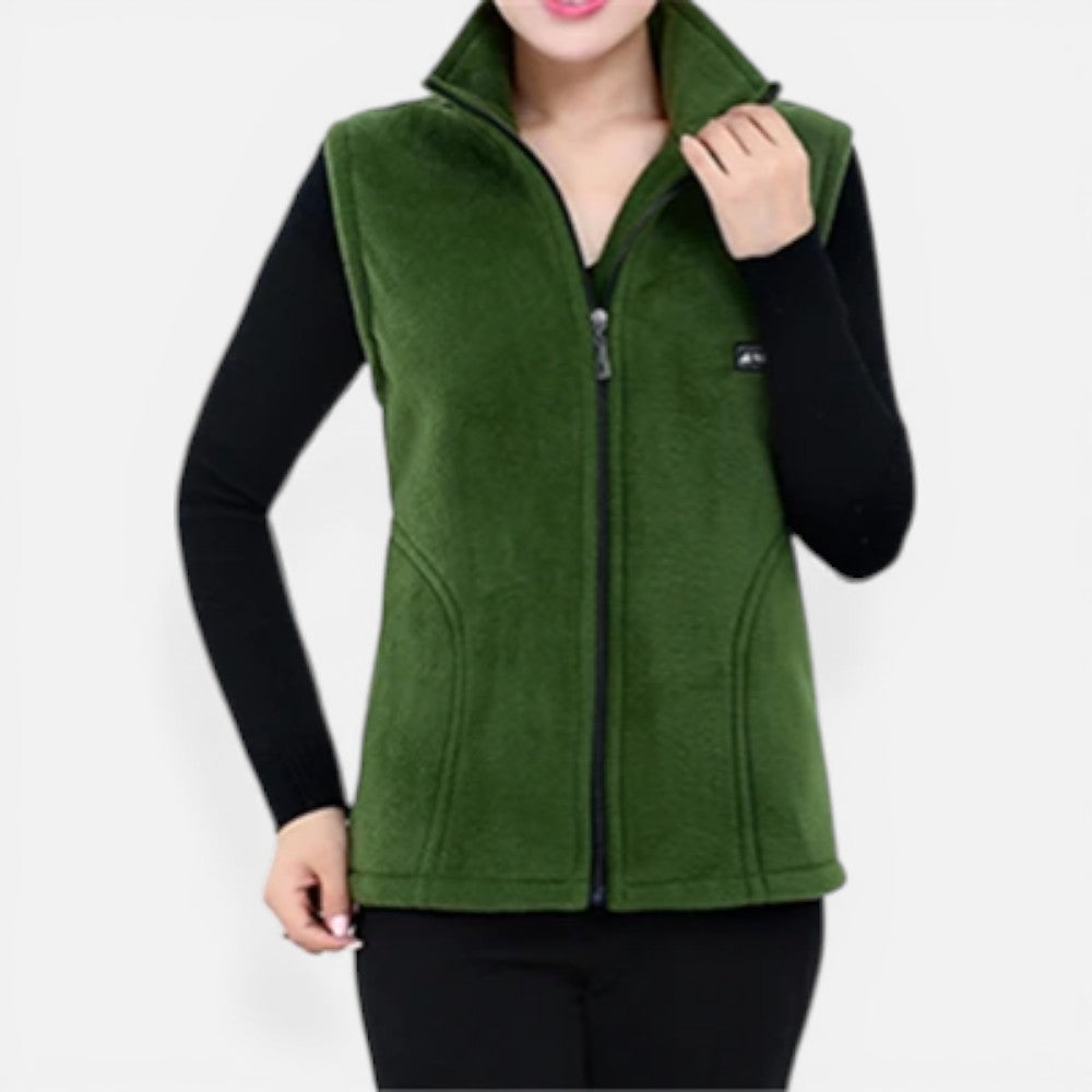 Veste Polaire Sans Manche Femme