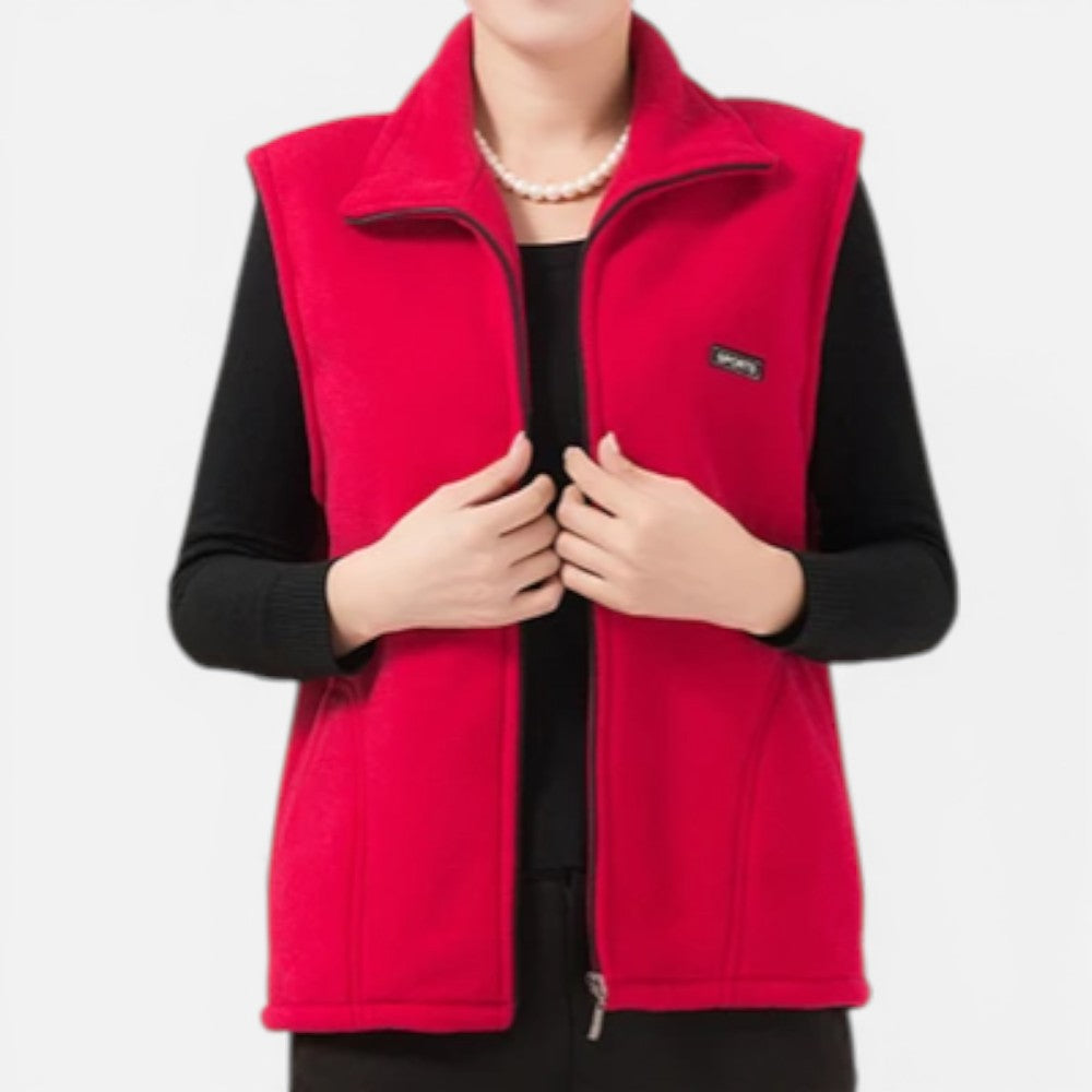 Veste Polaire Sans Manche Femme