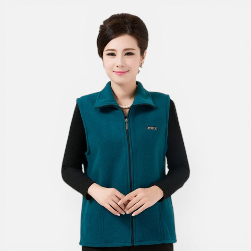 Veste Polaire Sans Manche Femme