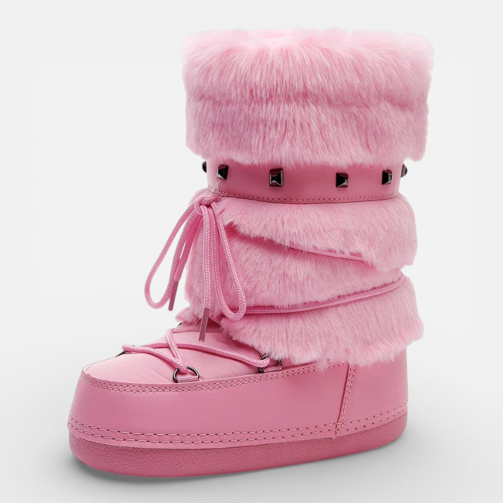 Bottes De Randonnée Femme Style MoonBoots