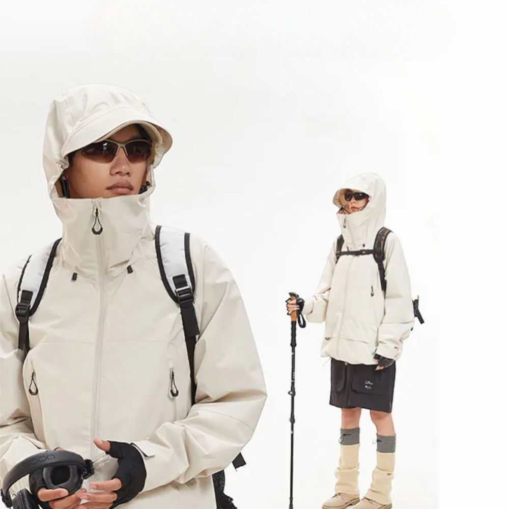 Manteau De Randonnée Coupe Vent