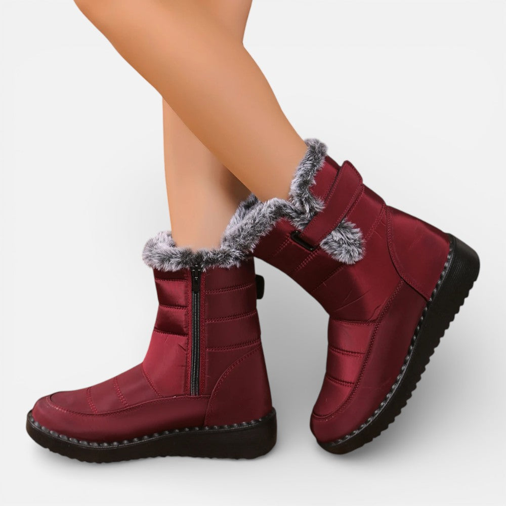 Bottes De Randonnée Femme Fourrure