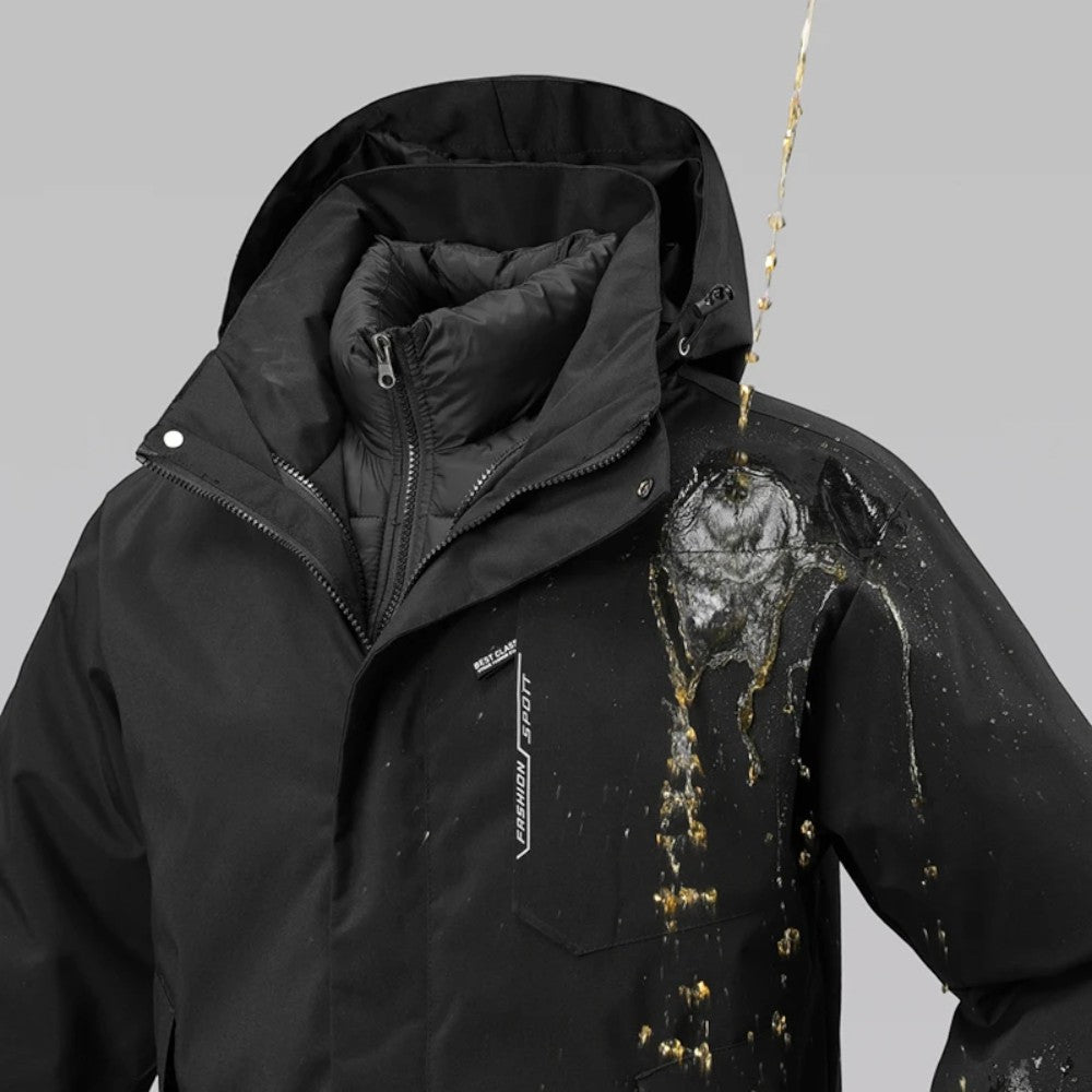 Manteau De Randonnée Doublure Doudoune Femme