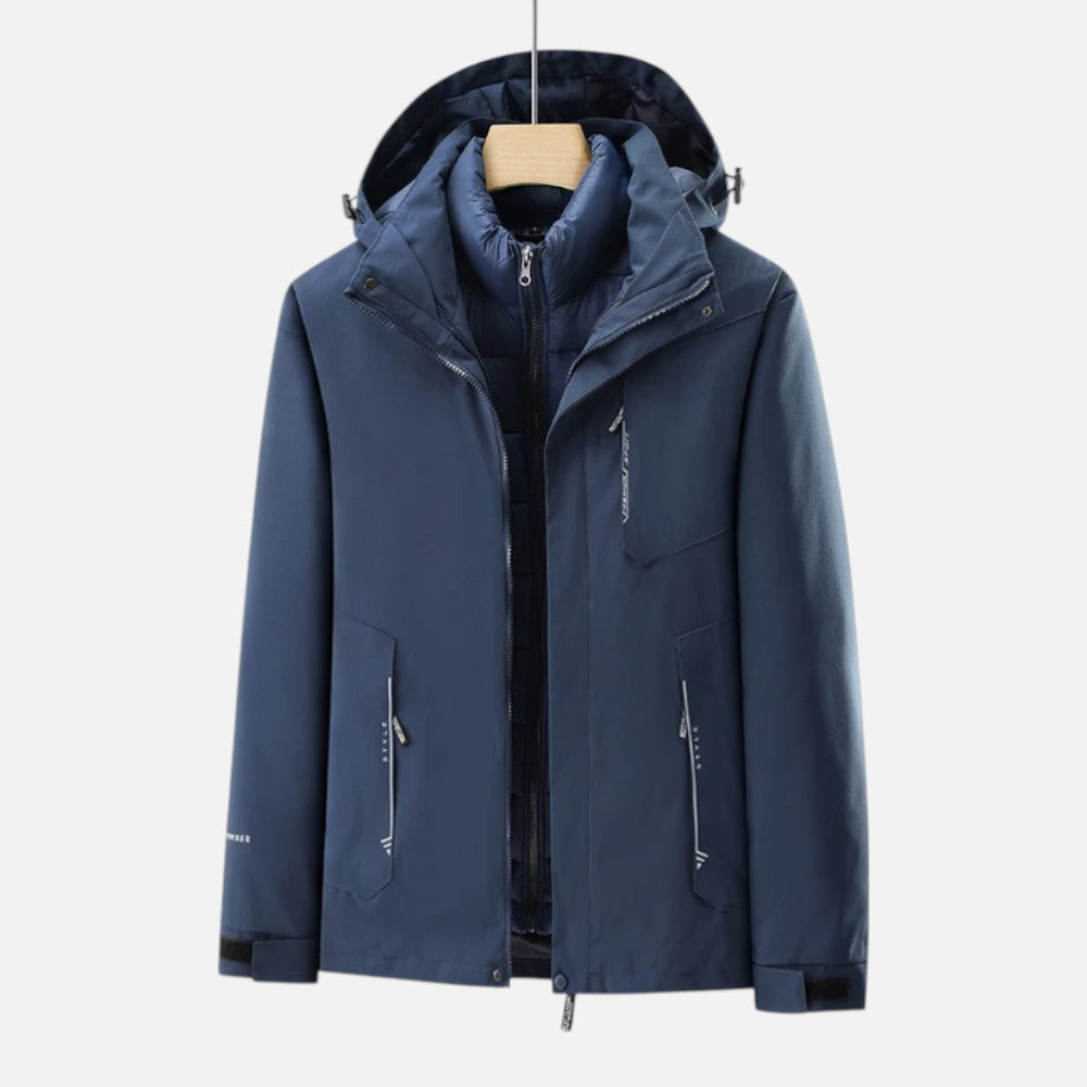 Manteau De Randonnée Doublure Doudoune Femme