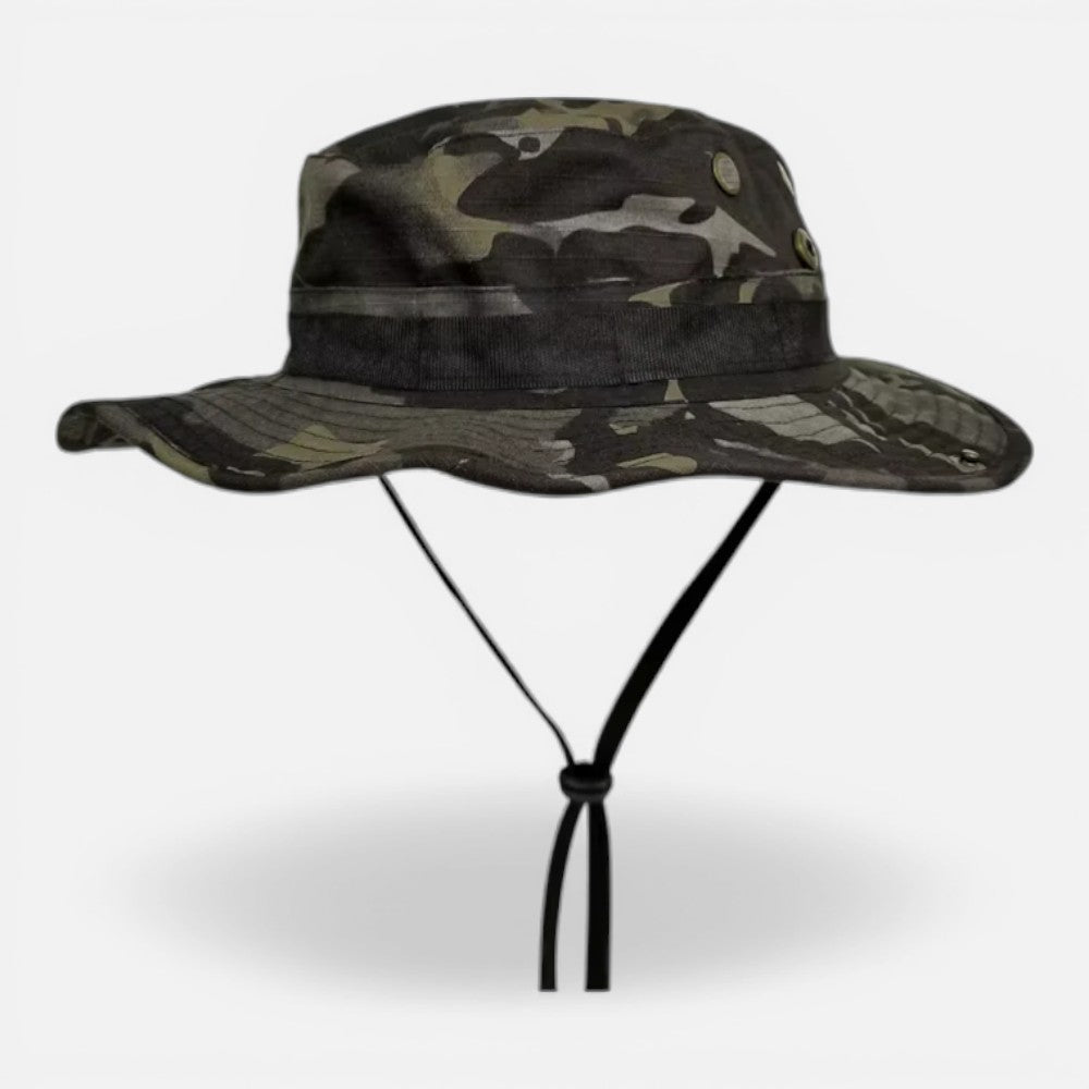 Chapeau De Randonnée Style Camouflage