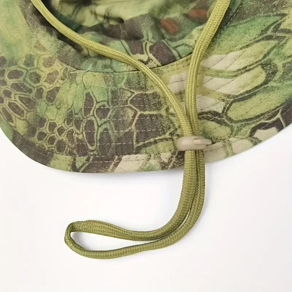 Chapeau De Randonnée Style Camouflage