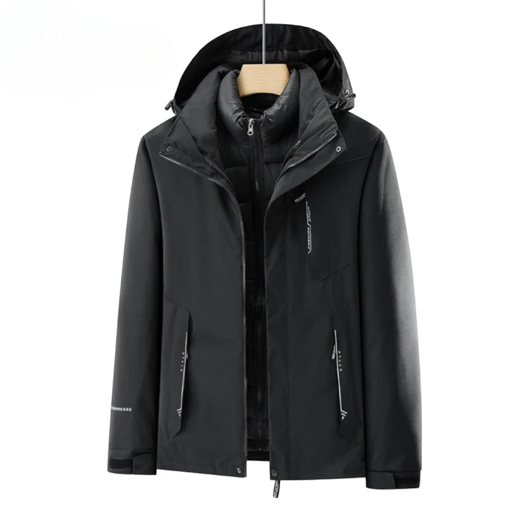 Manteau De Randonnée Doublure Doudoune Femme