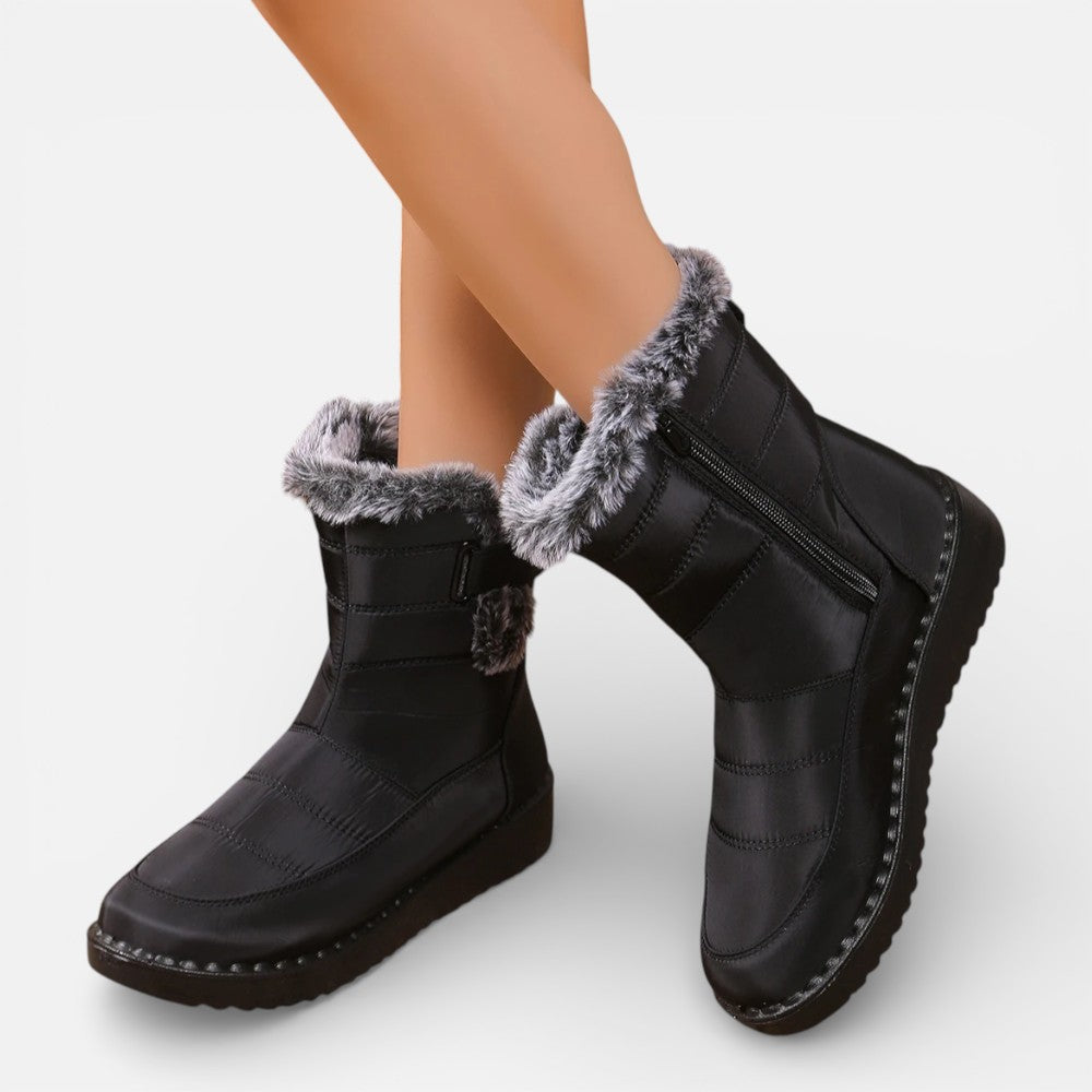 Bottes De Randonnée Femme Fourrure